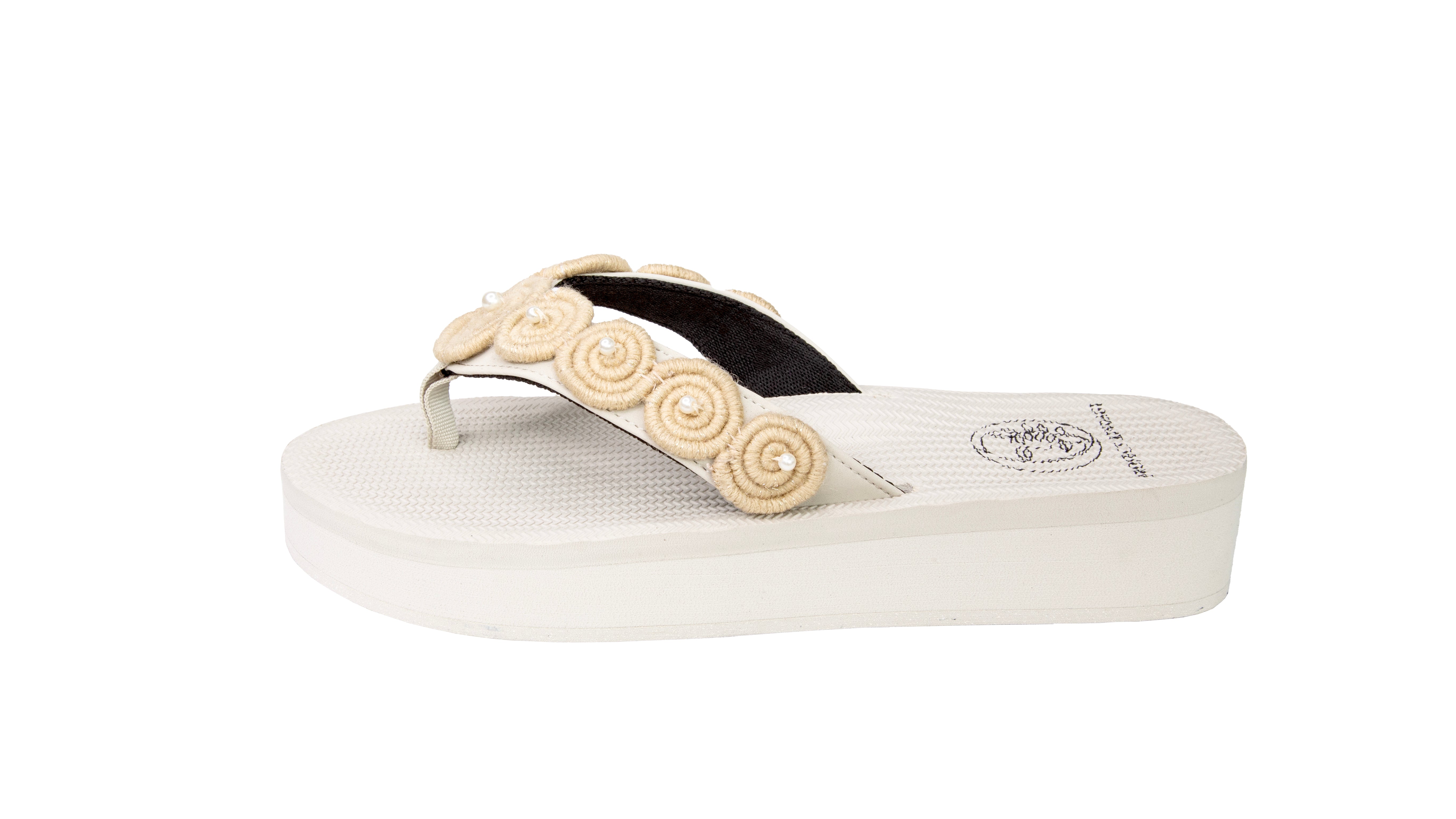 ZINDAGI - Flip Flop - Sea Salt - Spirals