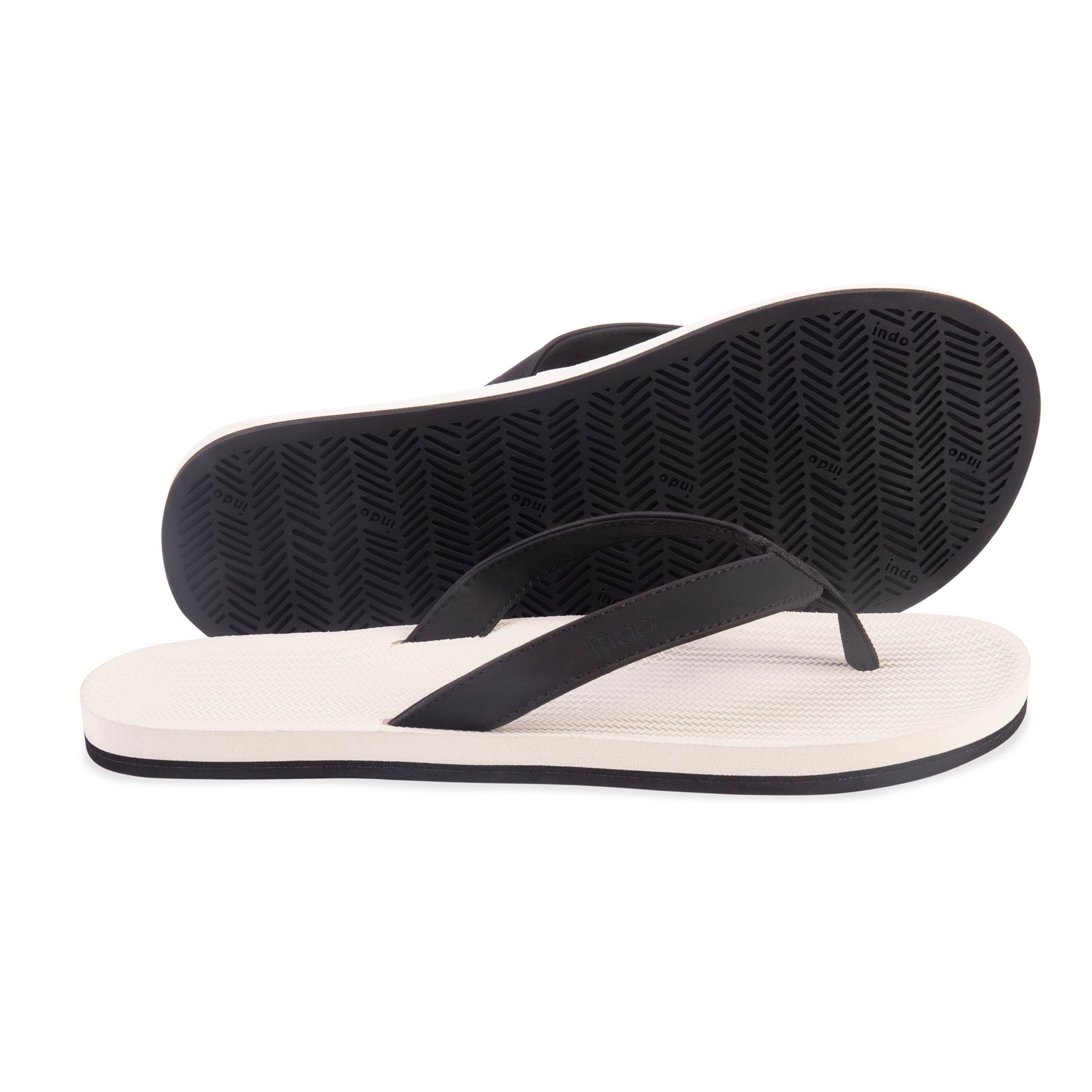 Men’s Flip Flops - Sea Salt/Black