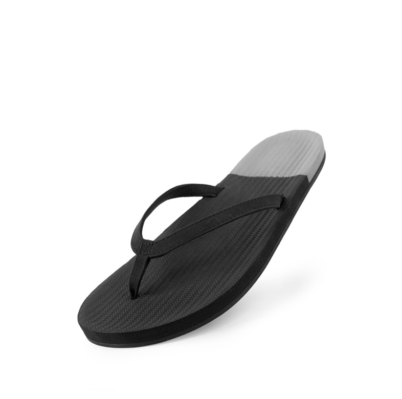 Women’s Flip Flops Color Block - Black/Granite