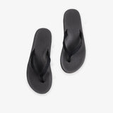 Women's Easy Living Platform Flip Flops Black
