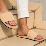 Men窶冱 Slide - Soil Light - Indosole