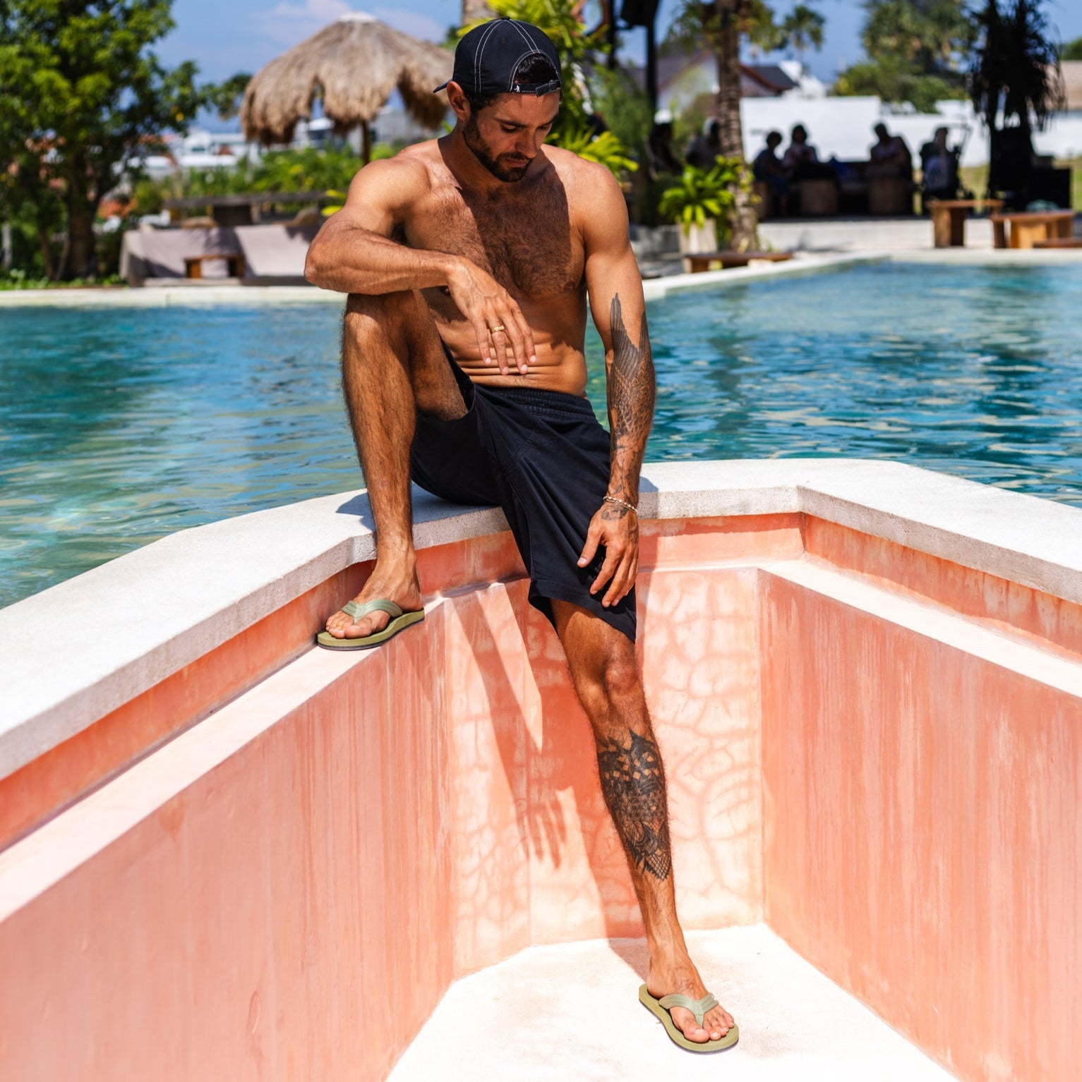 Men's Easy Living Flip Flops Matcha