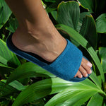 Women's Slide Recycled Pable Straps - Indigo/Shore - Indosole