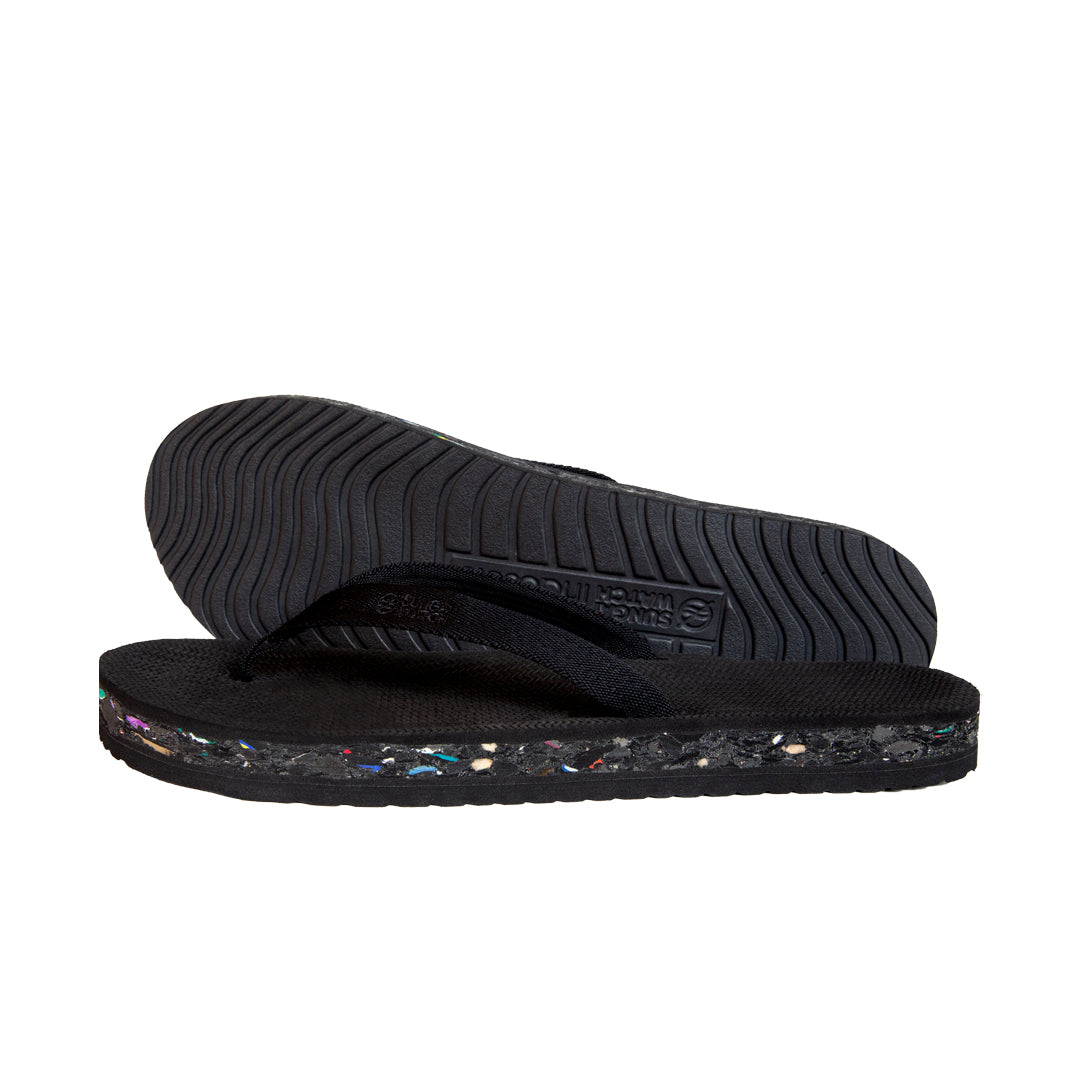 Women's Riversole Flip Flops Black