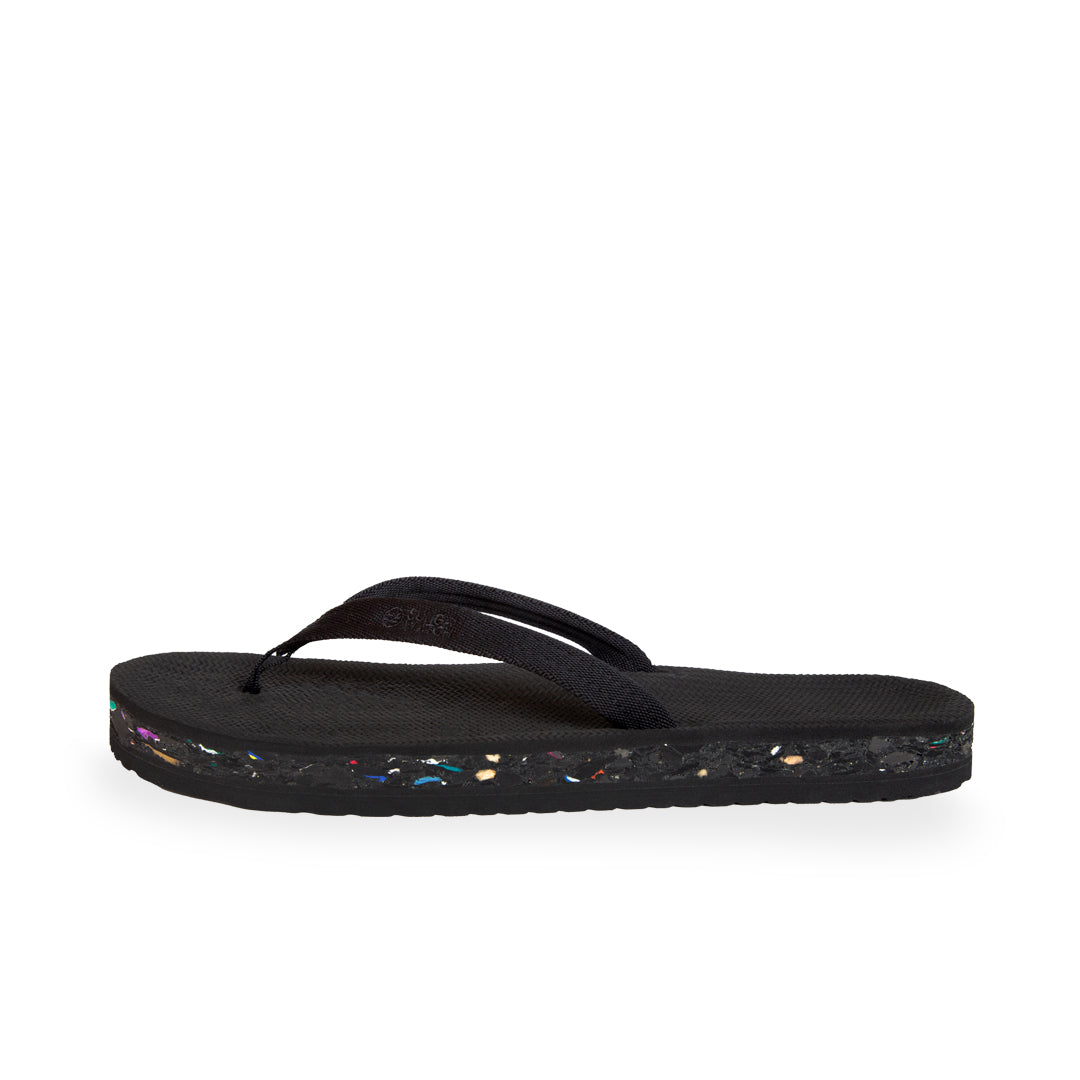 Women's Riversole Flip Flops Black