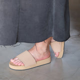 Women's Platform Slide Soil Light