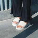 Women's Sneaker Sole Platform Slide Sea Salt/Sea Salt Sole