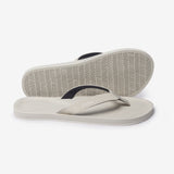 Men's Sneaker Sole Flip Flops Sea Salt