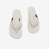 Men's Sneaker Sole Flip Flops Sea Salt