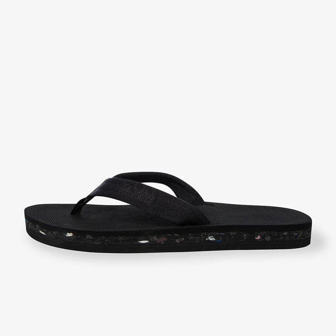 Men's Riversole Flip Flops Black