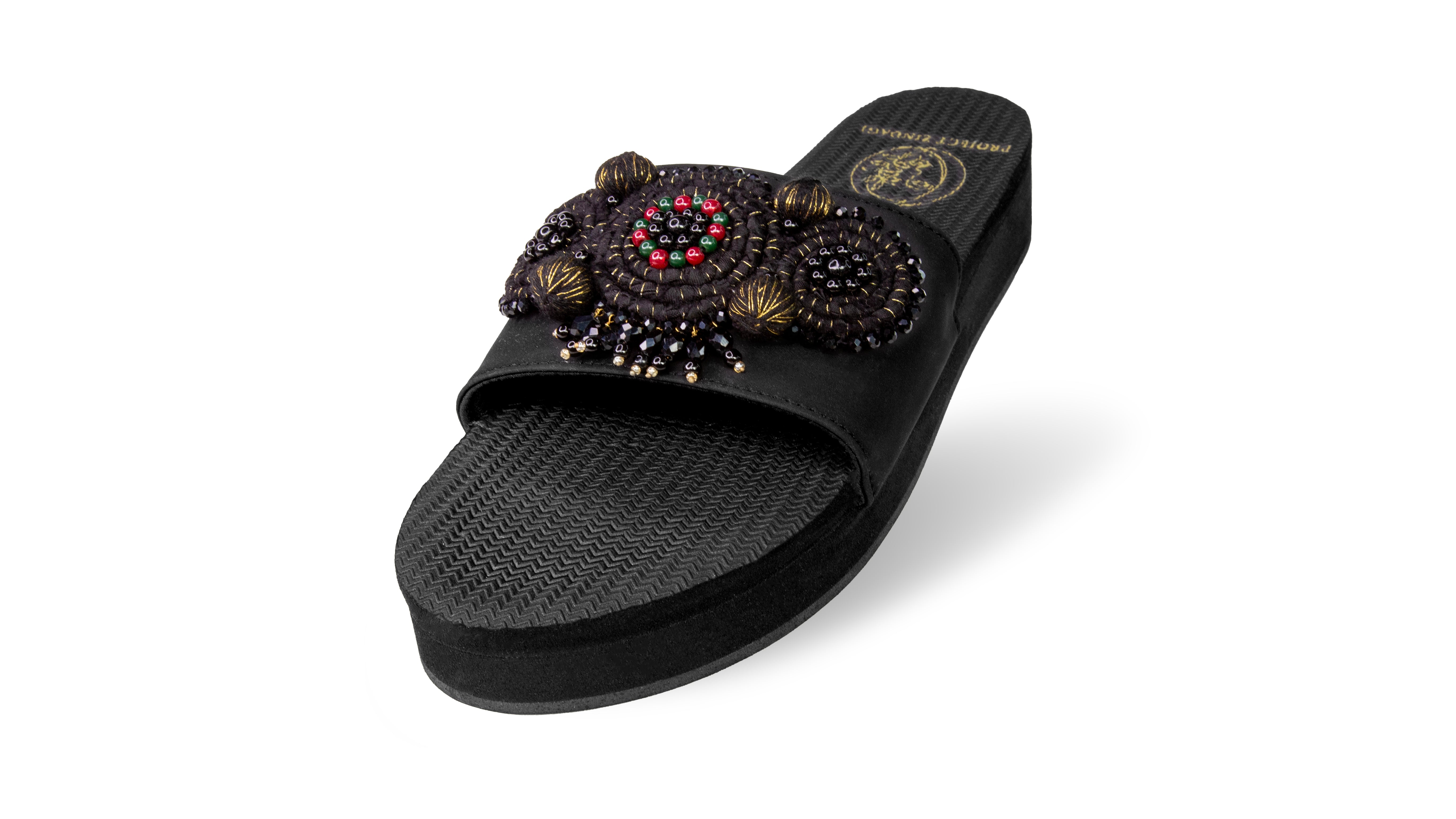 ZINDAGI - Slide - Black - Ornament