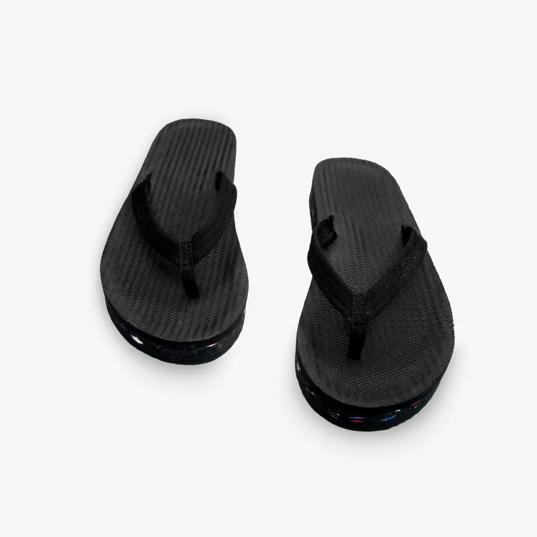 Women's Riversole Flip Flops Black