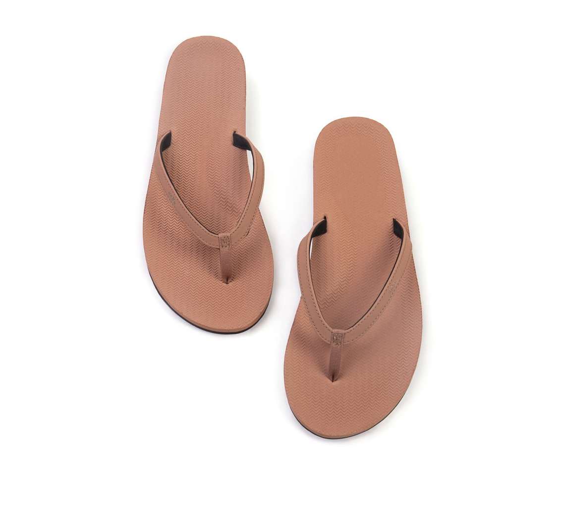 Women’s Flip Flops - Rust